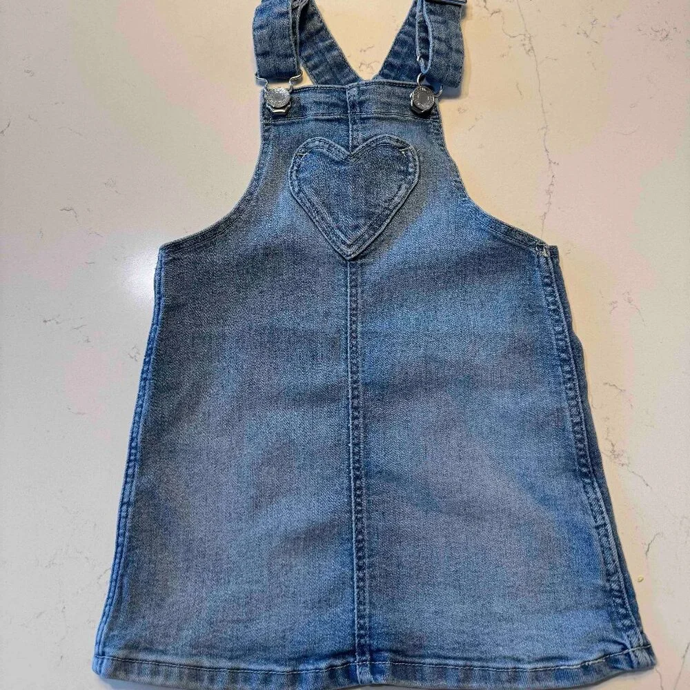 Girls BUNDLE 5 pieces Jacket Jeggings Overalls Tops Sz3 - Picture 8 of 14